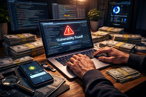 كيفية جني المال عن طريق اكتشاف ثغرات المواقع الإلكترونية